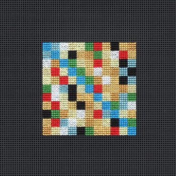 122e onzain d’Alphabets. Broderie